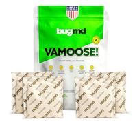 BugMD Vamoose - Rodent Repellent Pouches (4 Pack), Natural Rat Repellent, Rodent Defense Mice Repellent for House, Rat Repellent, Squirrel Repellent, Mouse Deterrent Indoor, Non-Toxic