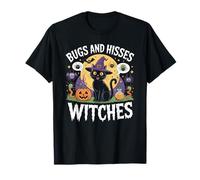 Bugs and Hisses Witches Cat Halloween Kids Cute Witch Shirt T-Shirt