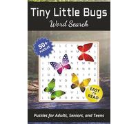 Bugs and Insects Word Search Puzzle Book: Bugs and Insects Word Search Puzzle Book: Word Searches with Easy to Read Print about Butterflies, Ladybugs, ... … Gift for Vacations, Holidays and Free Times