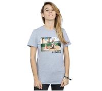 Bugs Bunny A-Lister Cotton Boyfriend T-Shirt Looney Tunes Grey S