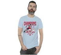 Bugs Bunny Champions T-Shirt Looney Tunes Baby Blue L
