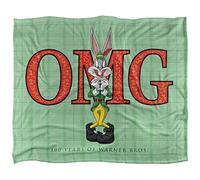 Bugs Bunny Elf Omg Silky Touch Super Soft Throw Blanket 152 X 127 cm, White