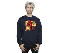 Bugs Bunny Rabbit New Year Sweatshirt Looney Tunes Navy 4XL