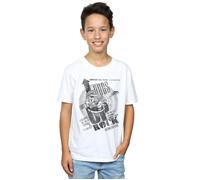 Bugs Bunny What´s Up Rock T-Shirt Looney Tunes White 7-8 Years
