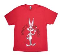 Bugs Bunny Whats Up Doc T Shirt Looney Tunes Red L