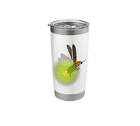 Bugs Insects Entomology Beetle Lightning Bug Stainless Steel Insulated Tumbler