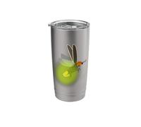 Bugs Insects Entomology Beetle Lightning Bug Stainless Steel Insulated Tumbler
