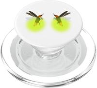 Bugs Insects Entomology Beetle Two Lightning Bugs PopSockets PopGrip for MagSafe