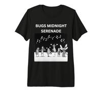 Bugs Midnight Serenade Funny Musical Insect Design for Kids Premium T-Shirt