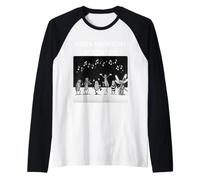 Bugs Midnight Serenade Funny Musical Insect Design for Kids Raglan Baseball Tee