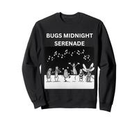 BUGS MIDNIGHT SERENADE Funny Musical Insect Design For Kids Sweatshirt