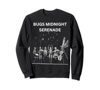 BUGS MIDNIGHT SERENADE Funny Musical Insect Design For Kids Sweatshirt
