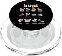 Bugs Names Kids Learning Chart Cute Insects Children PopSockets PopGrip for MagSafe