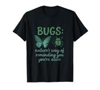 Bugs Nature’s Reminder Coder Novelty Graphic T-Shirt