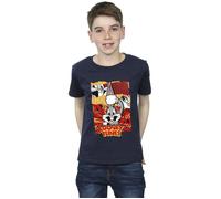 Bugs Rabbit Comic New Year T-Shirt Looney Tunes Navy 5-6 Years