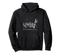 Bugs Summer Night Tunes Funny Musical Insect Design For Kids Pullover Hoodie