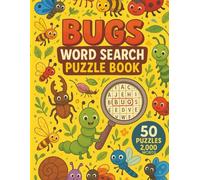Bugs Word Search: 50 Word Searches About Insects, Beetles, Butterflies, and More | Fun Bug-Themed Puzzles for Nature Lovers | 8.5 x 11 Inches, 101 Pages