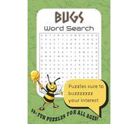 Bugs Word Search Puzzle Book: Easy to Read Print about Insects, Critters and More | 6x9 inches, 110 pages | 50+ Puzzles … Gift for Vacations, Holidays and Leisure