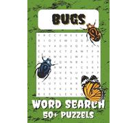 Bugs Word Search Puzzle Book: Word Search Puzzles about Bugs, Insects, and Critters | 6x9 inches, 110 pages | 50+ Puzzles| Easy to Read Print | Gift for Bug Lovers, Kids, Adults, and Seniors