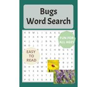 Bugs Word Search Puzzle Book: Word Searches with Easy to Read Print about Bugs, Insects, Creepy Crawlies and More | 6x9 inches, 110 pages | 50+ ... Travel, Holidays, Leisure time and As a Gift
