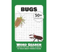 Bugs Word Search Puzzle Book: Word Searches with Easy to Read Print about Bugs, Insects, Species, and More | 6x9 inches, 110 pages | 50+ Puzzles ... Gift for Vacations, Holidays, and Free Times