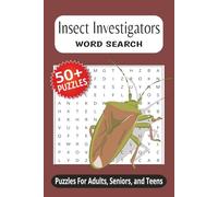 Bugs Word Search Puzzle Book: Word Searches with Easy to Read Print about Creepy Crawlies, Insect Fun, Nature Puzzles and More|6x9 inches, 110 ... for Vacation, Holidays and Free Times.