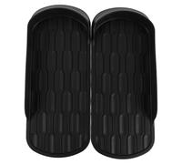 BUGUUYO 1 Pair Elliptical Machine Components, Plastic Fitness Equipment Pedals, Rowing Machine Platform Stable Elliptical Platforms for Home Gym