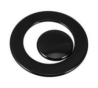 BUGUUYO 1 Set Gas Stove Burner Cap Universal Easy Replacement for Consistent Flame Even Heat Distribution Easy Maintenance Cooker Hob Cover