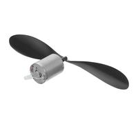 BUGUUYO 1 Set Mini Wind Turbine Generator Kit Electric Motor for Science Experiments for Educational Use and Outdoor Activities Hands Learning Tool