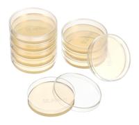 BUGUUYO 10 Pcs Pre Poured Agar Plates Petri Dishes for Science Experiments Organic Agar Agar Science Supplies for Microbiology and Cultivation Lab Quality Petri Dishes with Lids