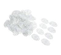 BUGUUYO 100pcs Disposable Waterproof Ear Protectors for Cotton Core Non-Woven Ear Shield Stickers for Swimming Bathing and Shower Covers for Water Prevention
