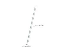 BUGUUYO 100pcs Green Floral Stem Wires Strong Iron Wire for DIY Artificial Flower Stems Crafting Rose Crochet Mesh Flowers Home Decor Wedding Use