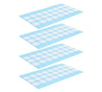 BUGUUYO 100pcs Mushroom Cultivation Jar Filter Discs Adhesive Expanded Ptfe Vent Membrane Stickers for Mycology Bottle Lids Gas Exchange Laboratory Supplies