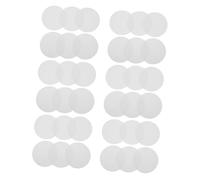 BUGUUYO 100pcs Round Laboratory Quantitative Filter Paper Circles Diameter Medium Speed Absorbent for Scientific Research Industrial Filtration and Experiment Filtering