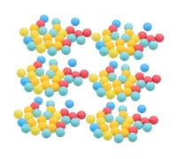 BUGUUYO 100PCS Small Colored Plastic Counting Beads Tiny Balls for Math Learning Probability Teaching Supplies Educational Games Classroom Activities