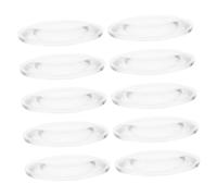 BUGUUYO 10pcs 42mm Double Convex Optical Lenses 3d Magnifying Physics Science Experiment Teaching Set Laboratory Biconvex Magnifier
