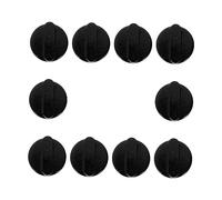 BUGUUYO 10pcs Gas Stove Control Knobs Buttons Stove Knob for Accessories Brushed