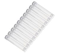 BUGUUYO 10pcs Plastic Cryovial Tube Freezing Screw Cap Sample for Cold Storage for Medical and Science Lab Experiments