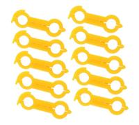 BUGUUYO 10Pcs Poultry Leg Bands for Chickens Bird Hobble Brace for Splay Leg Treatment Chick Leg Corrector Rings Inner Diameter for Poultry Farmers and Bird