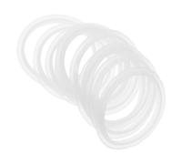 BUGUUYO 10pcs Silicone Drain Stopper Gaskets for Bathtub and Sink Push-type Pop-up Basin Drain Sealing Rings Kitchen and Bathroom Overflow Washers Easy Installation