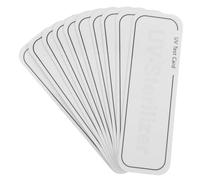 BUGUUYO 10pcs UV Intensity Detection Cards for Skin Care Products Compact and Portable Pvc UV Testing Cards for Outdoor Use Effective and Protection