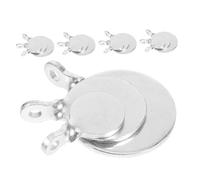 BUGUUYO 15pcs Stainless Steel Shooting Targets for Outdoor Range Practice Manganese Steel Plates with Multiple Portable Training Targets for Enhanced Accuracy and Team Shooting Activities