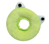 BUGUUYO 1pc Cartoon Frog Shape Cat Collar Pet Recovery Collar for Cat Licking Prevention