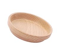 BUGUUYO 1pc Feeding Bowl for Pets Oil Design Smooth Anti-skid for Hamsters Guinea Pigs and Animals Wood Color