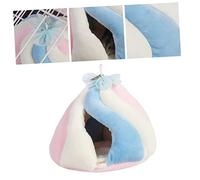 BUGUUYO 1pc Pet-friendly Hamster Nest for Small Pets Cage Bedding Rat Bedding Guinea Pig Fleece Toy Cot Bed Nest Mice Sleeping Small