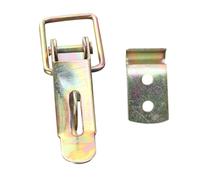 BUGUUYO 2 Sets Carriage Truck Door Draw Latches Spcc Hold Down Clamps Easy Install Heavy Duty Catch for Trailer and Vehicle Doors