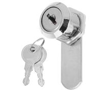 BUGUUYO 2 Sets Zinc Alloy Cam Locks for Cabinets Keys Heavy Duty Security Replacement for Rv Storage Mailbox Toolbox File Furniture and Smooth Operation