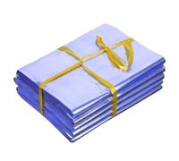 BUGUUYO 200pcs Transparent Shrinkable Wrapping Bags Industrial Heat Seal Shrink Film Pouches for Packaging and Storage Protection