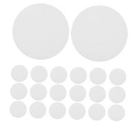 BUGUUYO 20PCS 2.5 Inch PC Plastic Downlight Diffuser Plates, Circular Recessed LED Spotlight Shading Covers for Ceiling Lights, Pendant Lamp Accessories Soft Light Diffusion and Dazzle