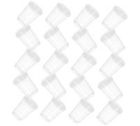BUGUUYO 20pcs Measuring Cup with Lid Liquid Measuring Sample Bottles Measure Tool Clear Cups with Lids Mixing Paint Scale Small Sample Plastic